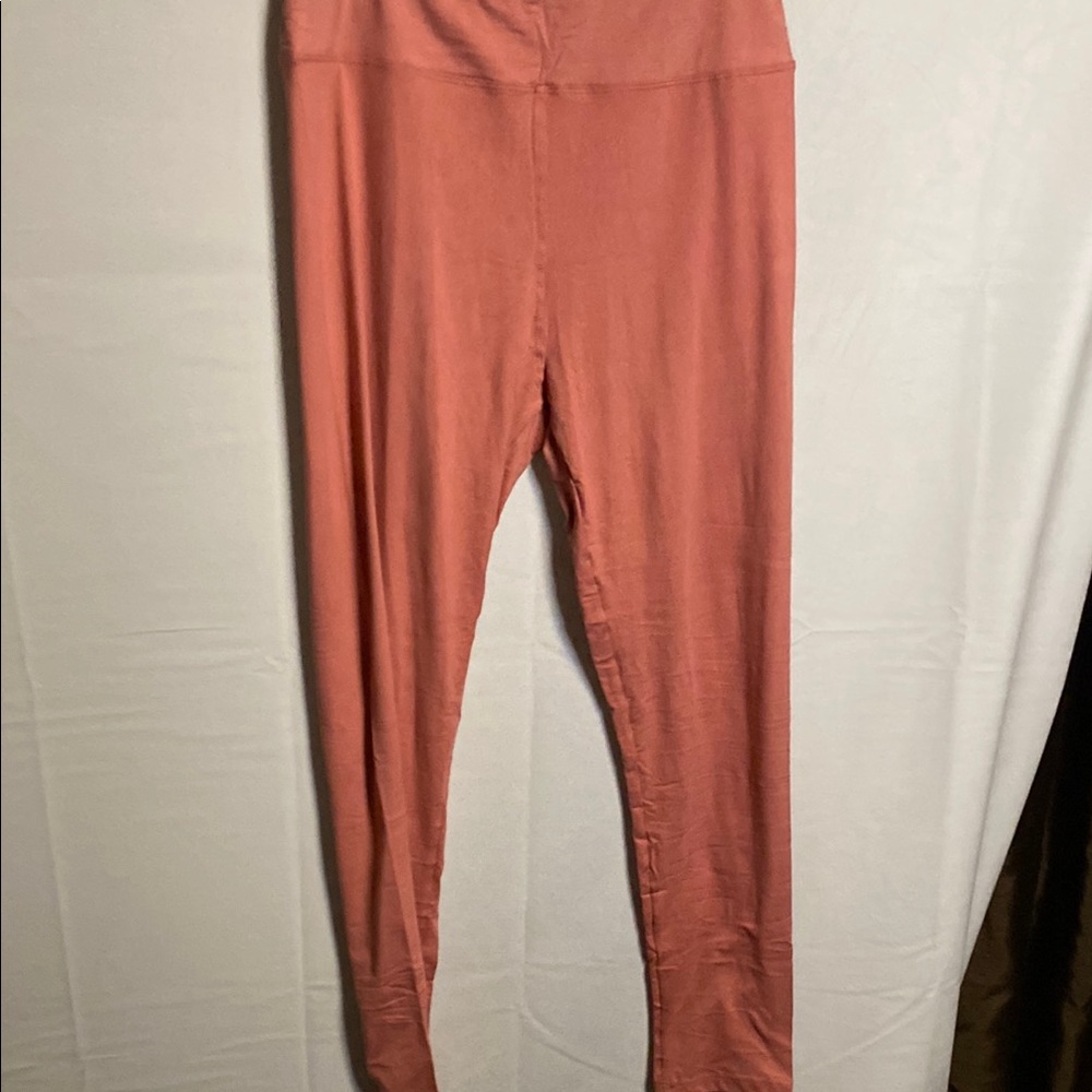 Pink  High-Waisted Leggings